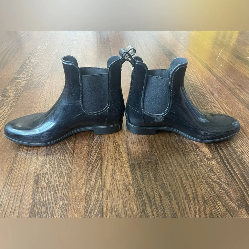 Sam edelman black rain boots